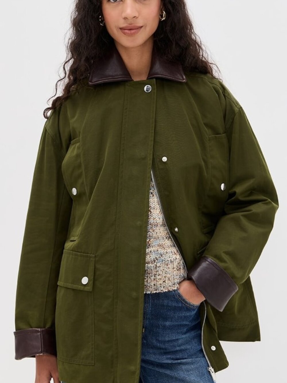 NWT A.L.C. Theo Oversized Barn Jacket